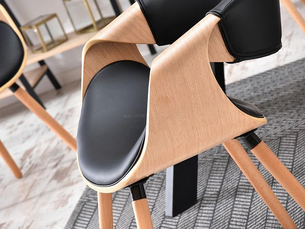 Hajlított székek BENT szék, tölgy-fekete 10