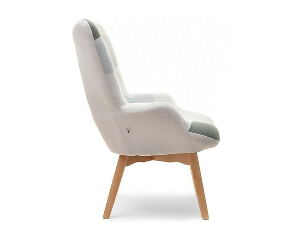 Nuria NURIA steppelt skandináv fotel, patchwork 2-bükk 16