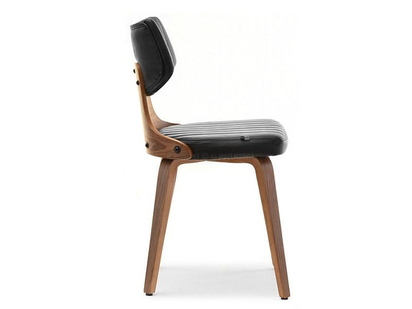 Hajlított székek IDRIS szék, dió-fekete 17
