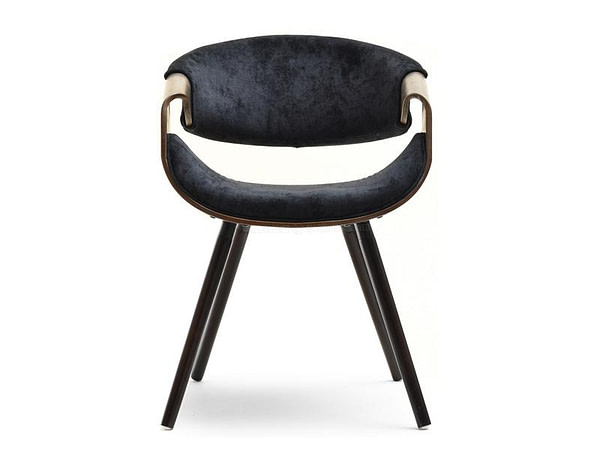 Hajlított székek BENT szék, antikolt tölgy-fekete szövet 10