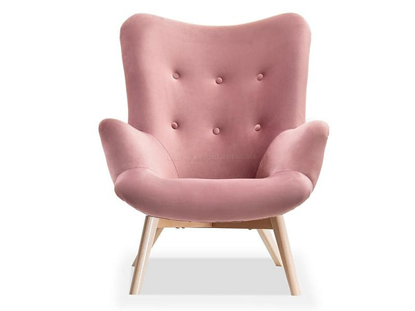Lori LORI füles fotel, dusty pink-bükk 13