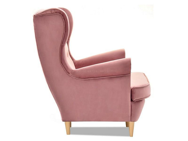 Malmo MALMO füles fotel, dusty pink-bükk 17