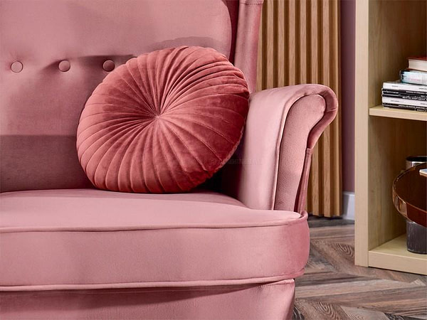 Malmo MALMO füles fotel, dusty pink-bükk 12