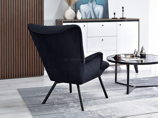 Lanza LANZA fotel, fekete 6
