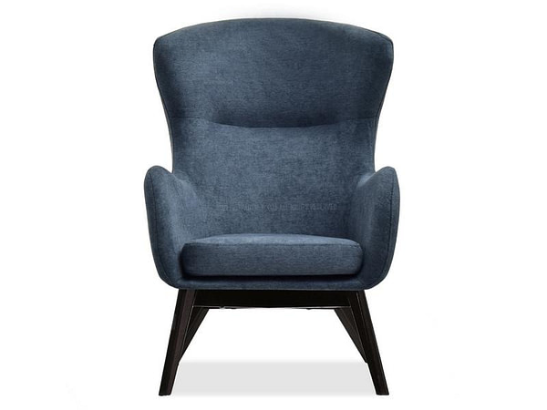 Luka LUKA füles fotel, acélkék DENIM 13