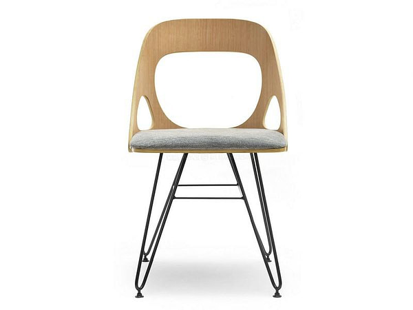 Hajlított székek AIDA szék, tölgy-szürke melange 15