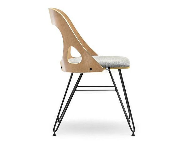 Hajlított székek AIDA szék, tölgy-szürke melange 16