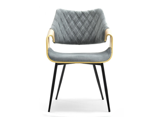 Hajlított székek RENZO design étkezőszék, szürke – tölgy 9