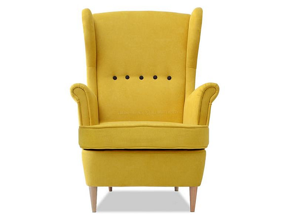 Malmo MALMO füles fotel, sárga bükk 12