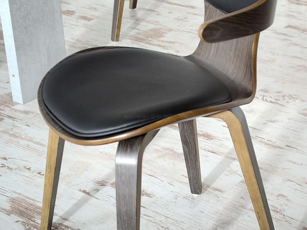 Hajlított székek RODEO szék, sötét antikolt tölgy-fekete 10