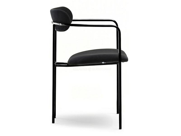 Malaga karosszék MALAGA szék, fekete plüss-fekete 3