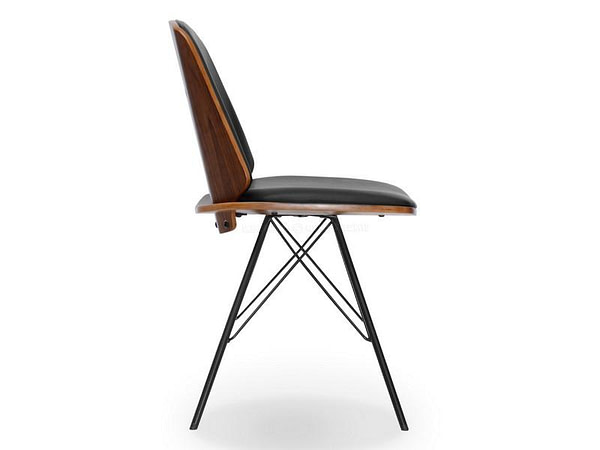 Hajlított székek MANTIS szék, dió-fekete 17