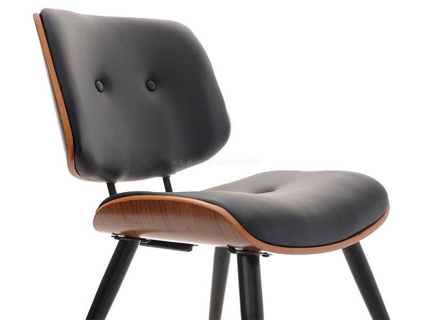 Hajlított székek GIZMO szék, dió-fekete 26