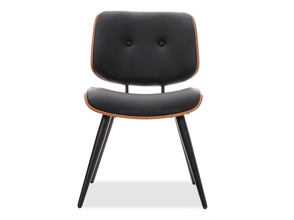 Hajlított székek GIZMO szék, dió-fekete 22