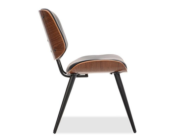 Hajlított székek GIZMO szék, dió-fekete 23