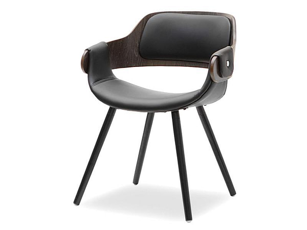 Hajlított székek TWIG szék, antikolt tölgy-fekete