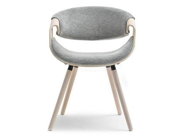 Hajlított székek BENT szék, fehérített tölgy-szürke 14
