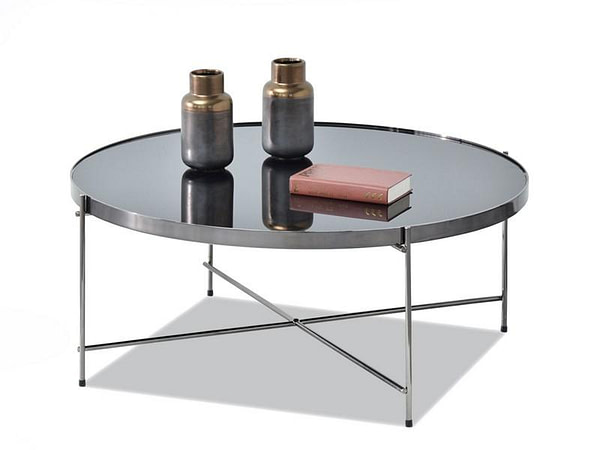 Dohányzóasztalok IBIA XL dohányzóasztal, nikkel