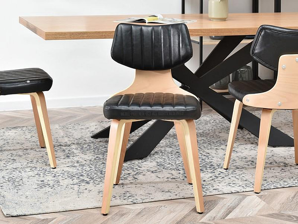 Hajlított székek IDRIS szék, bükk-fekete 6