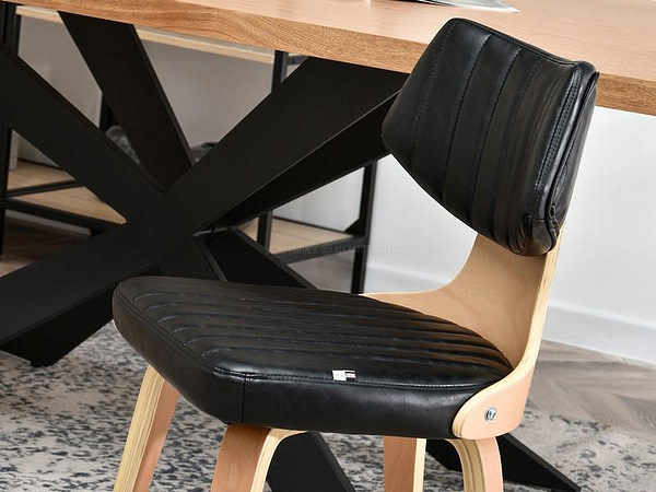 Hajlított székek IDRIS szék, bükk-fekete 8