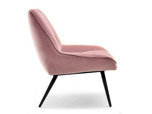 Zoti ZOTI steppelt fotel, pink bársony 12