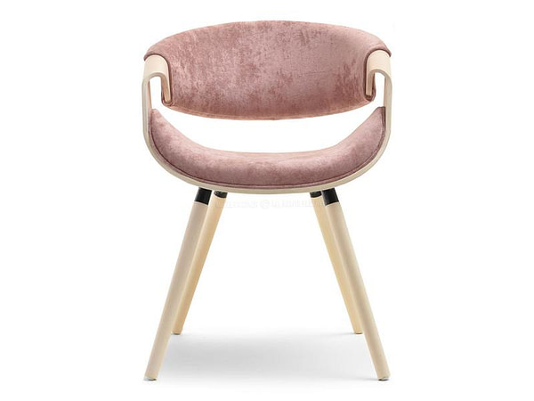 Hajlított székek BENT szék, fehérített tölgy-púder 7