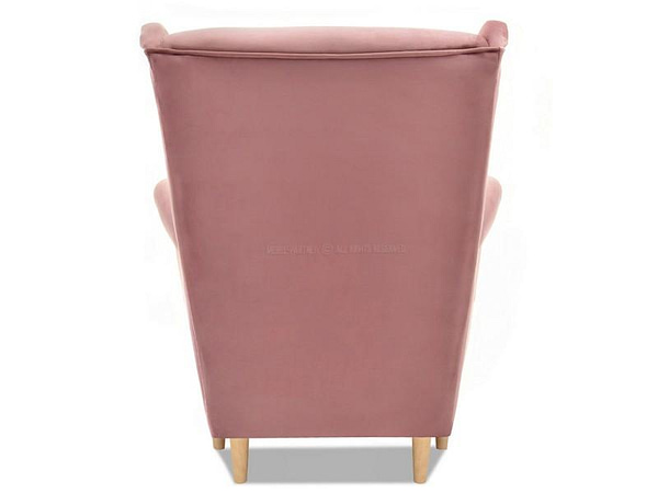 Malmo MALMO füles fotel, dusty pink-bükk 18