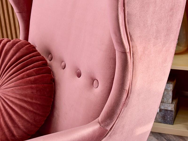 Malmo MALMO füles fotel, dusty pink-bükk 8