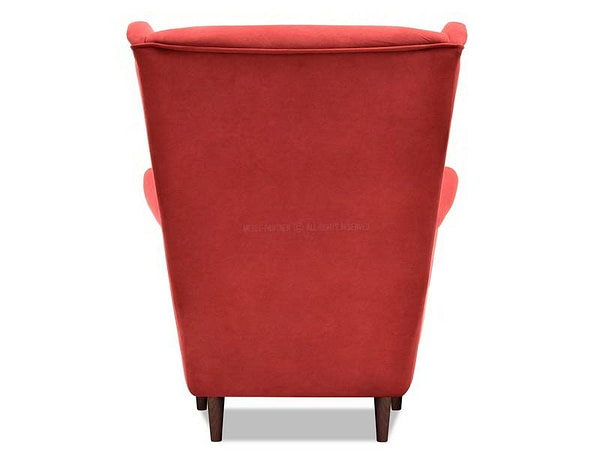 Malmo MALMO füles fotel, vörös áfonya-dió 15
