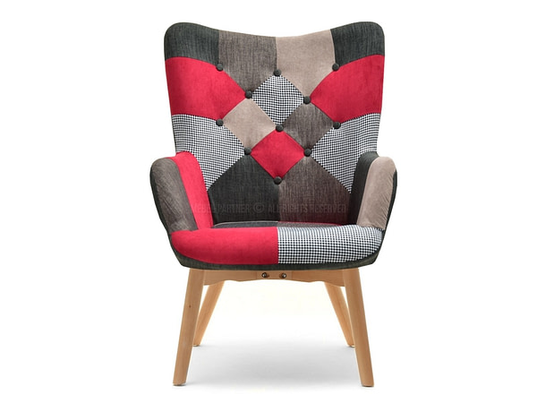 Nuria NURIA steppelt skandináv fotel patchwork 3-bükk 9