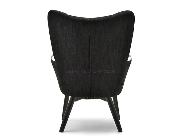Nuria NURIA steppelt skandináv fotel patchwork 3-fekete 7