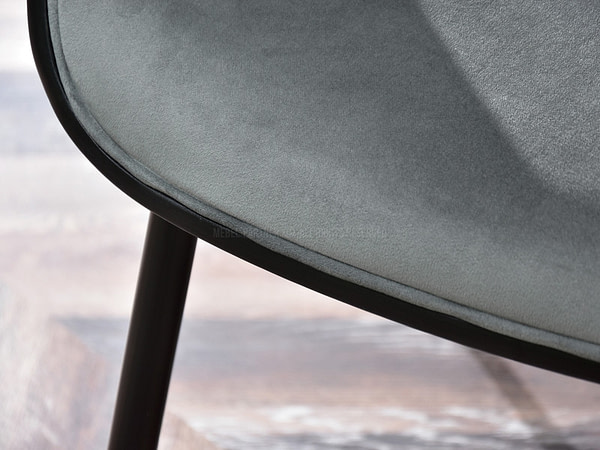 Hajlított székek RENZO design étkezőszék, szürke – fekete 12