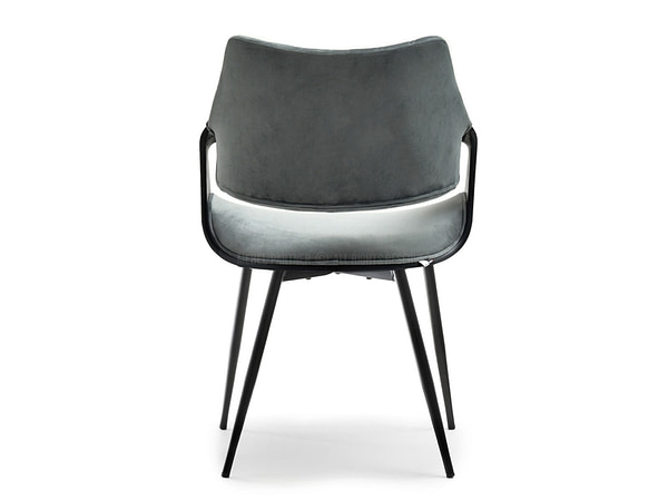 Hajlított székek RENZO design étkezőszék, szürke – fekete 13