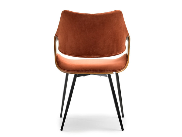 Hajlított székek RENZO design étkezőszék, vörösréz – dió 14