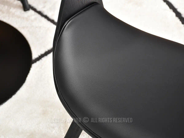 Hajlított székek BENT szék, fekete-fekete ekobőr 6