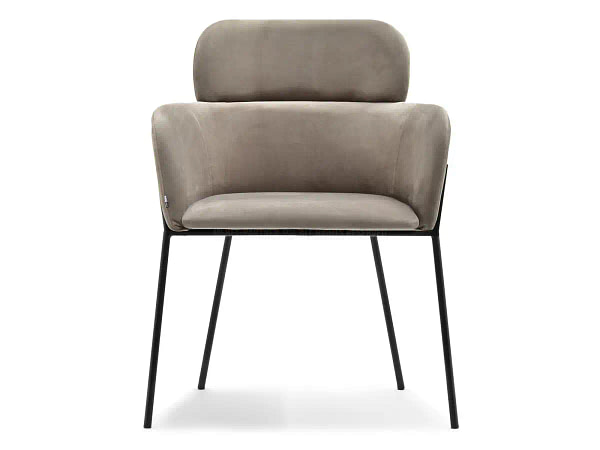 Zonder categorie BIAGIO design szék, beige velúr 2