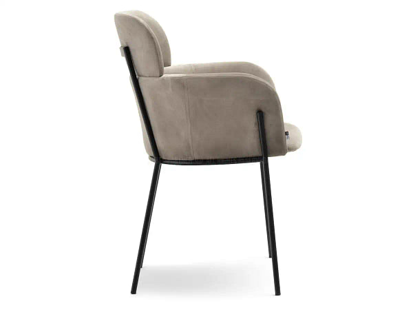 Zonder categorie BIAGIO design szék, beige velúr 7