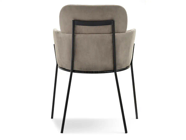 Zonder categorie BIAGIO design szék, beige velúr 3