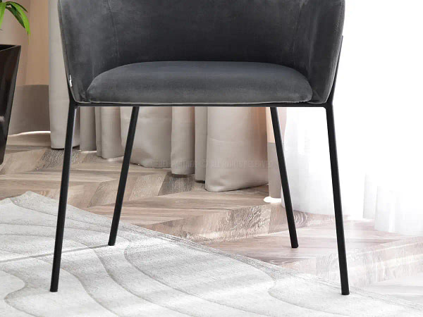 Zonder categorie BIAGIO design szék, grafit velúr 7