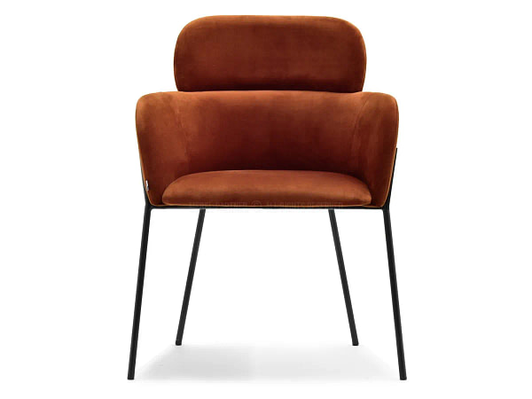 Zonder categorie BIAGIO design szék, vörösréz velúr 10