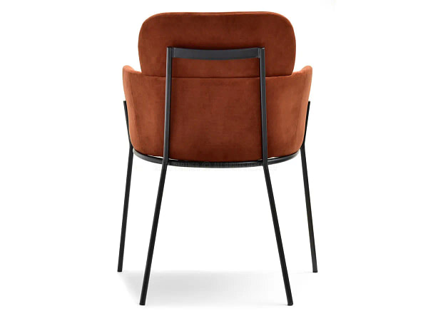Zonder categorie BIAGIO design szék, vörösréz velúr 15