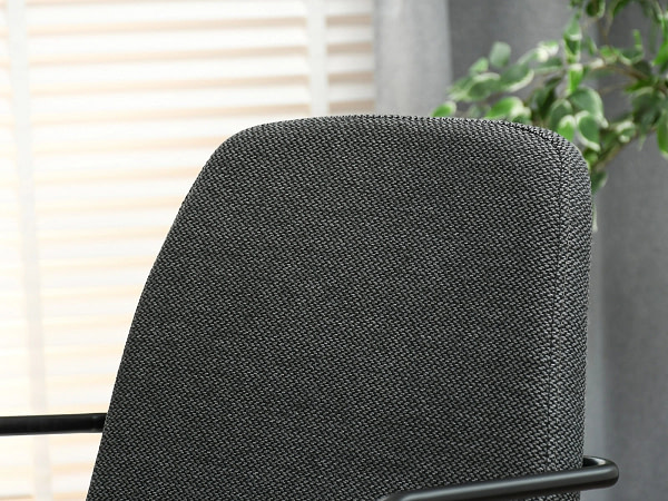 Ulrik ULRIK karfás design étkezőszék, grafit-fekete 9