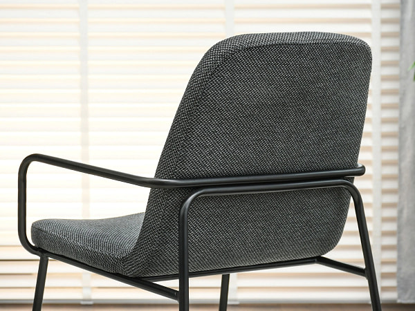 Ulrik ULRIK karfás design étkezőszék, grafit-fekete 12
