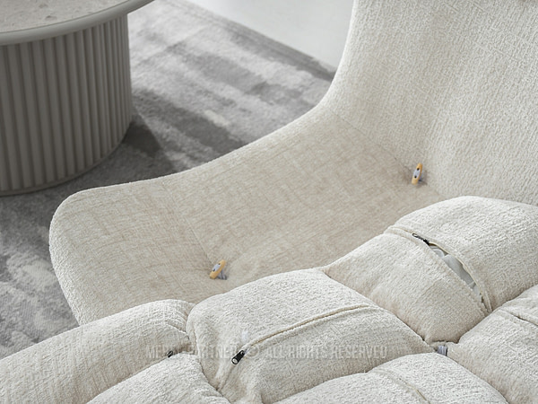 Jasper JASPER fotel, beige, krémszínű láb 8