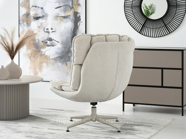 Jasper JASPER fotel, beige, krémszínű láb 5