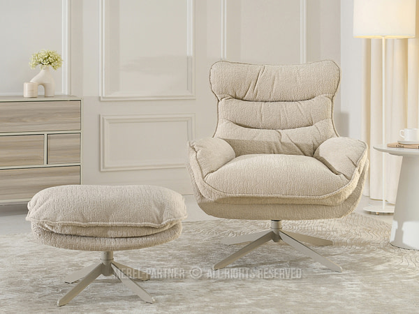 Karen KAREN fotel, beige, beige láb 2