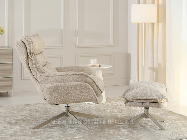 Karen KAREN fotel, beige, beige láb 4