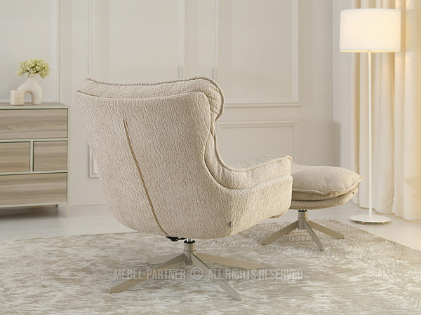 Karen KAREN fotel, beige, beige láb 5