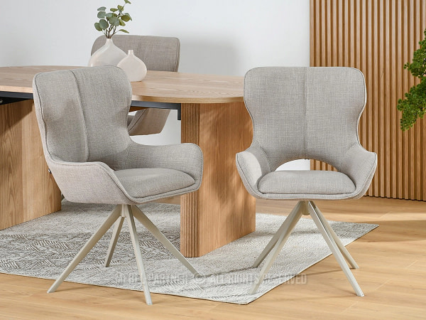 Margaret MARGARET forgószék, beige-beige 3