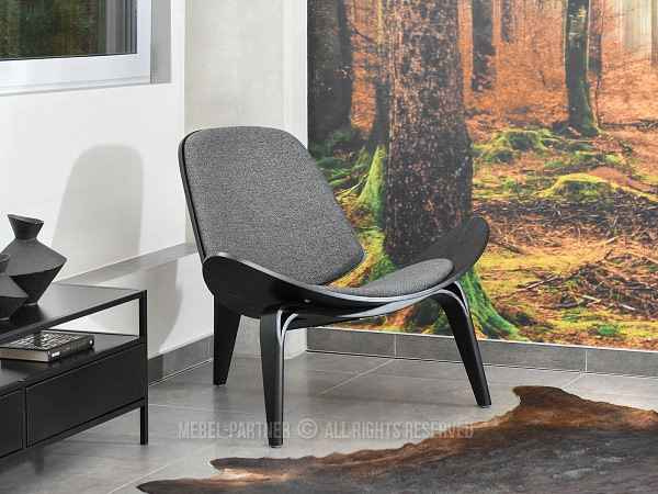 Roland ROLAND design fotel, grafit-fekete 3